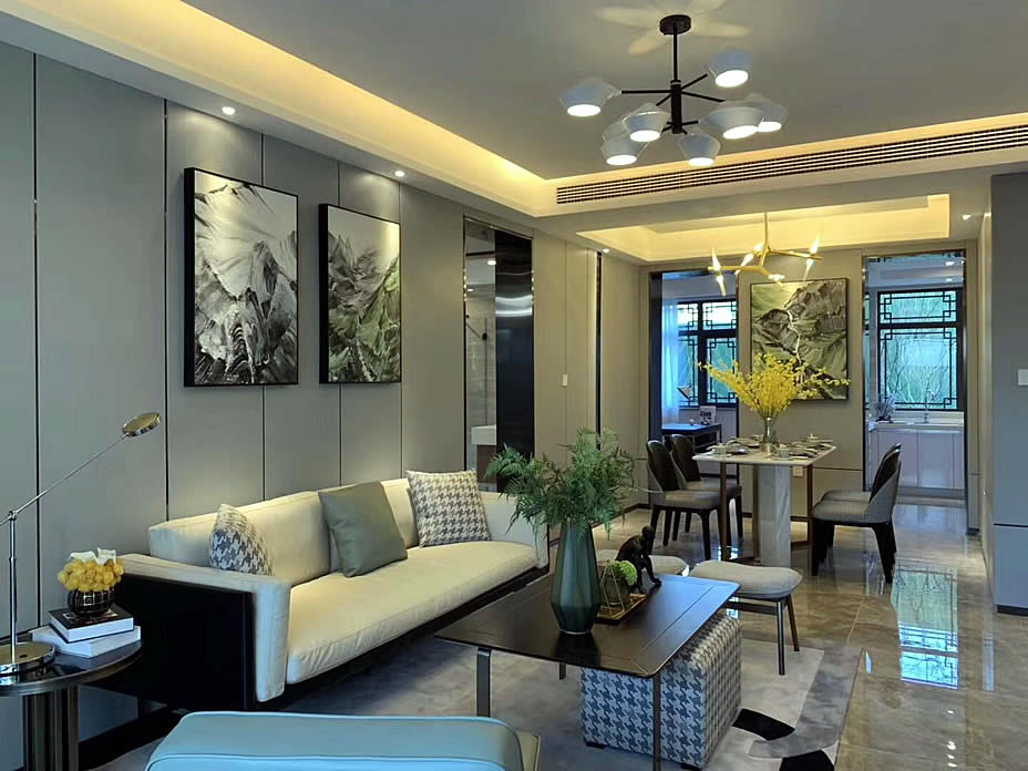 河南皇家译站样板间家具定制