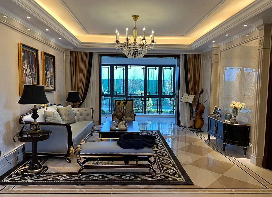 河南皇家译站样板间家具定制