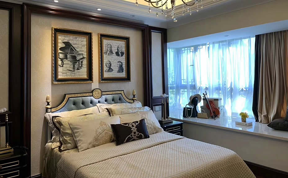 河南皇家译站样板间家具定制