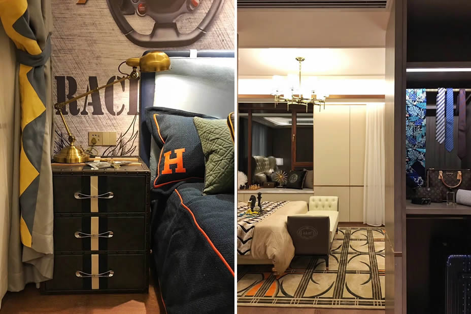 样板房家具定制，金域王府样板间